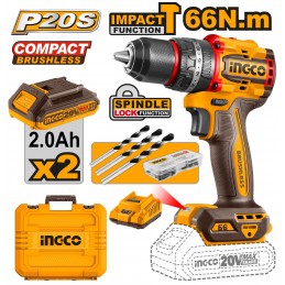 PerceuseVisseuse 20V 60Nm...