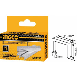 INGCO BOITE AGRAFE 1000PCS...